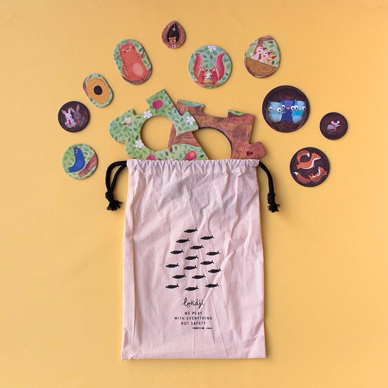 reversible and shape puzzle